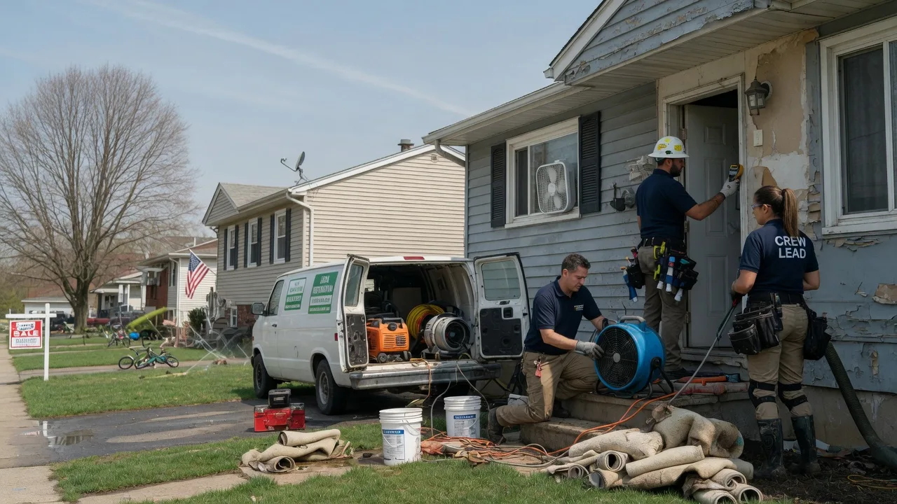 Flood Cleanup in Grand Tower, IL near me